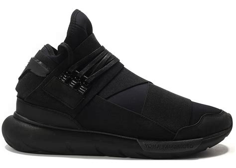 y3 qasa high triple black